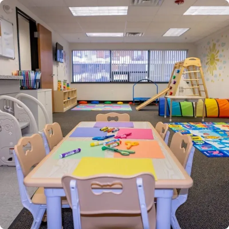 Full-day ABA therapy session with children at First Steps Developmental Services