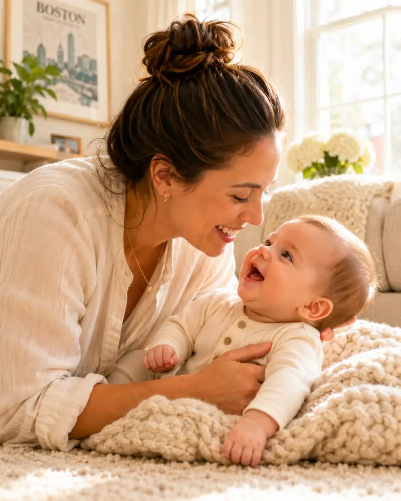 BCBA-led developmental assessment for infant at First Steps Developmental Services in Woburn
