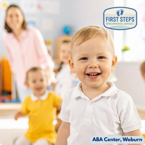 Individualized ABA treatment planning session at First Steps Developmental Services