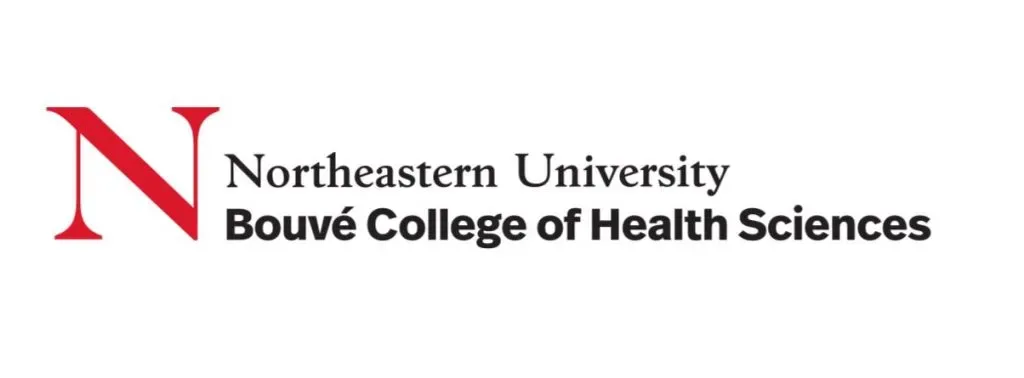 Northeastern University Bou'v&eacute; College of Health Sciences logo, representing partnership with First Steps Developmental Services for behavior analyst mentorship programs.